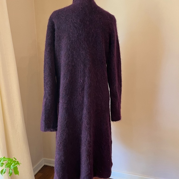 Eileen Fisher sweater / swing coat - Picture 4 of 4